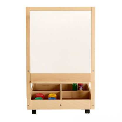 Double Reversible Adjustable Mobile Easel