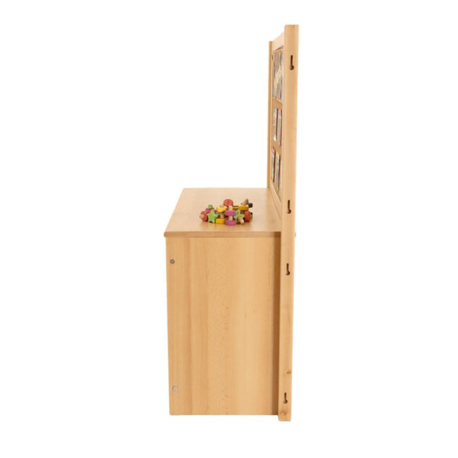Rs 6 Basket Storage Unit With Cork Divider