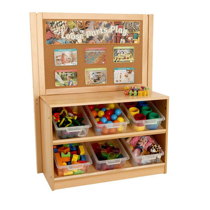 Rs Angled Tidy With Trays & Cork Divider