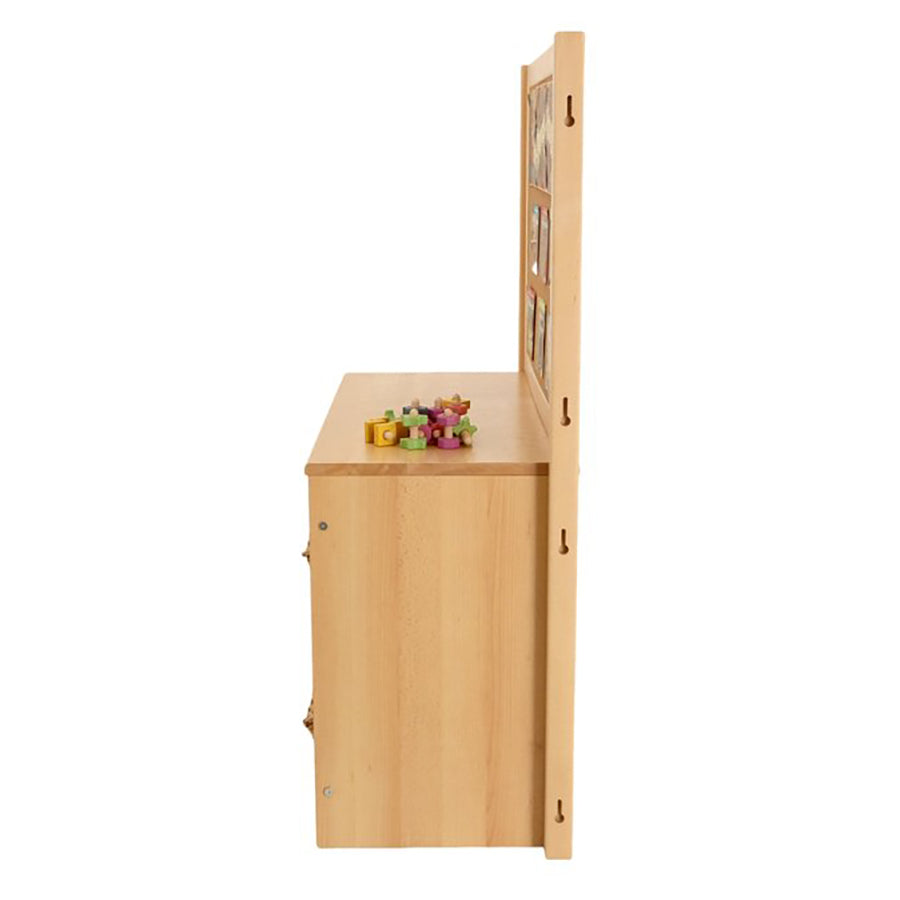 Rs Angled Tidy With Baskets & Cork Divider