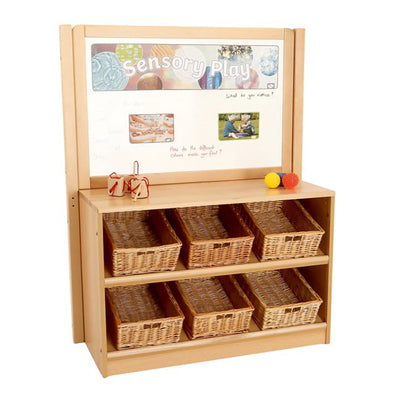 Rs Angled Tidy With Baskets & Drywipe/Mirror Divider