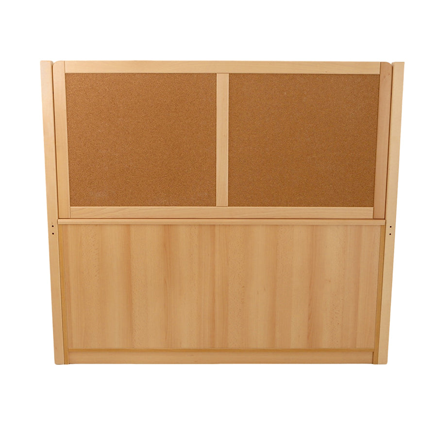 Rs 4 Bay A4 8 Deep/ 8 Shallow Clear Tray Unit With Cork/Drywipe Divider