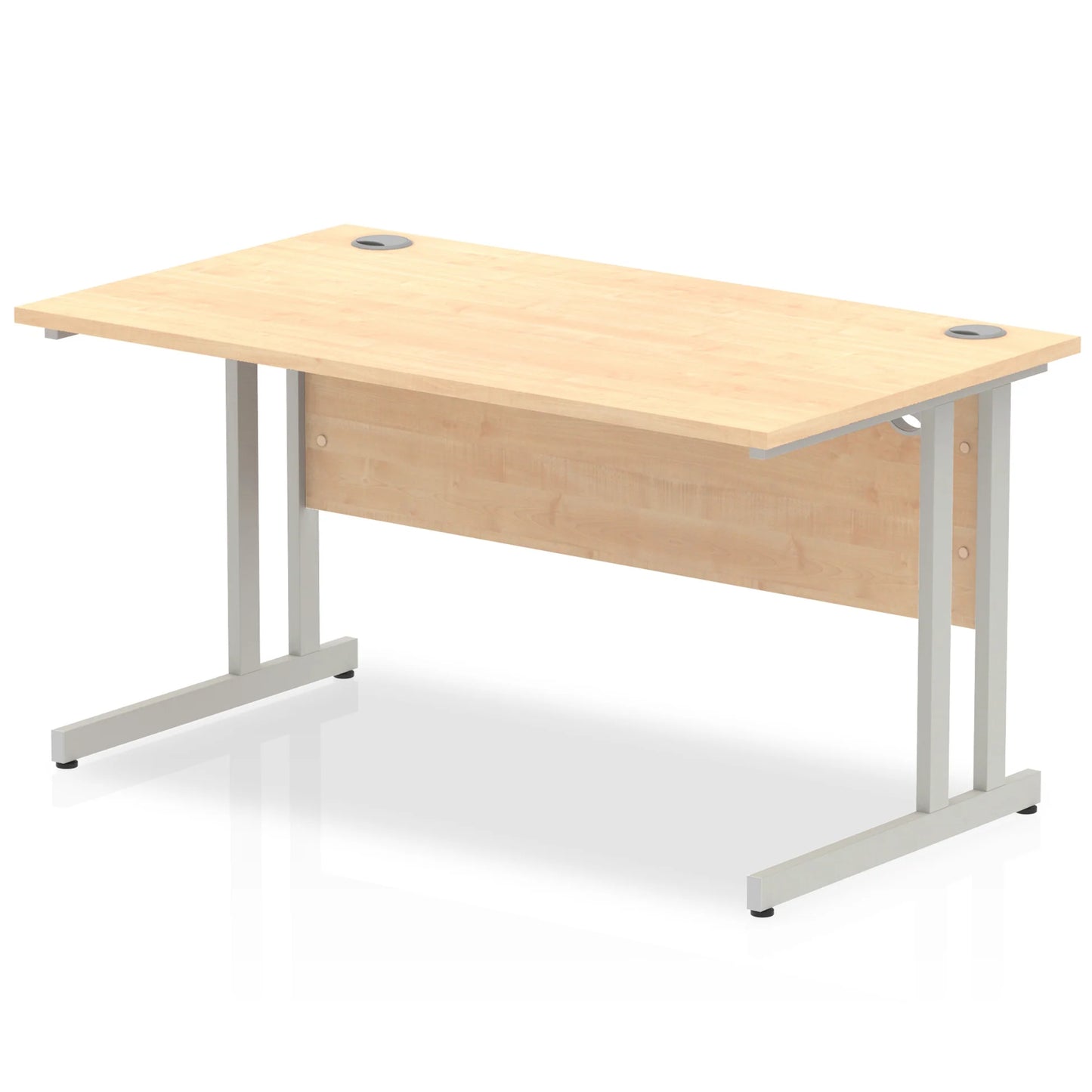 Impulse Cantilever Rectangular Desk W1200 / W1400 / W1600 / W1800