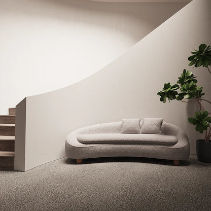 Mimi 3 Seater Curved Sofa