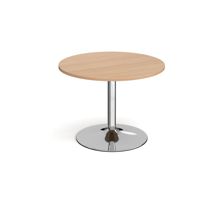 Trumpet Base Boardroom Circular Table (Available in 1000 or 1200mm)