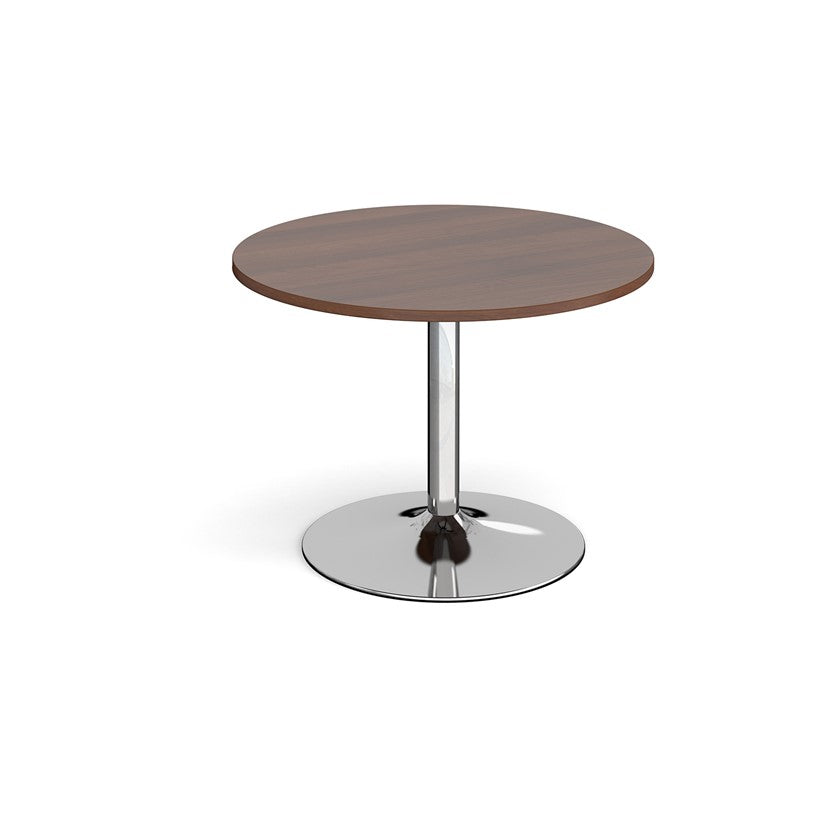 Trumpet Base Boardroom Circular Table (Available in 1000 or 1200mm)