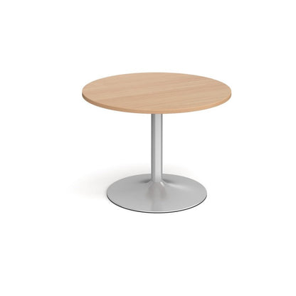 Trumpet Base Boardroom Circular Table (Available in 1000 or 1200mm)