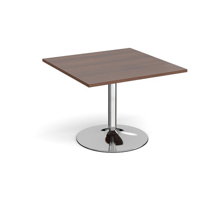 Trumpet Base Boardroom Square Extension Table