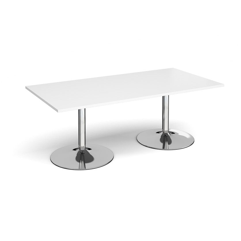 Trumpet Base Boardroom Rectangular Table (Available in 1800 or 2000mm)