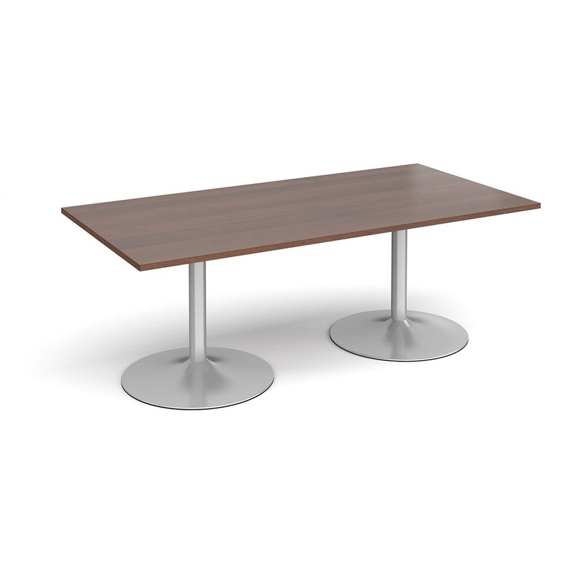 Trumpet Base Boardroom Rectangular Table (Available in 1800 or 2000mm)