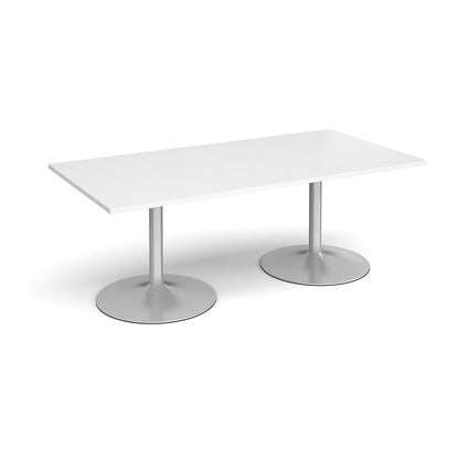 Trumpet Base Boardroom Rectangular Table (Available in 1800 or 2000mm)