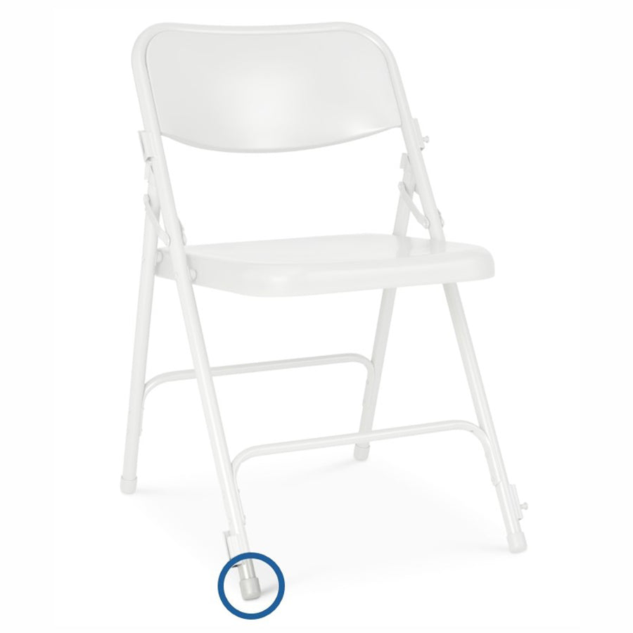 2700 Classic Folding Chair Grey Spare Feet