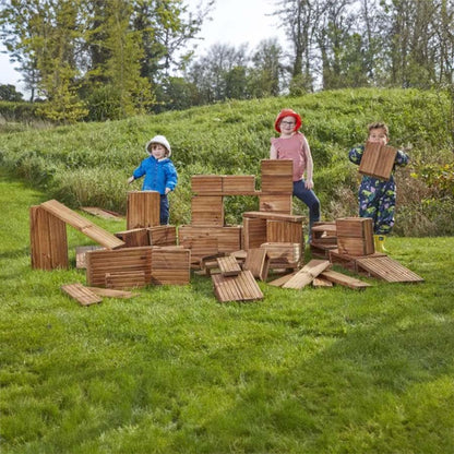 Deckciting Blocks Builders Yard Pack - Pack of 50