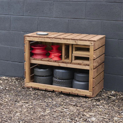 Simple Outdoor Shelving - Pack of 2