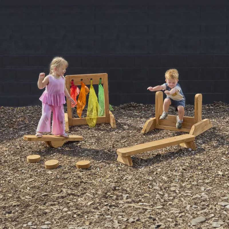 Super Twos' Beefy Teeter Totter Course