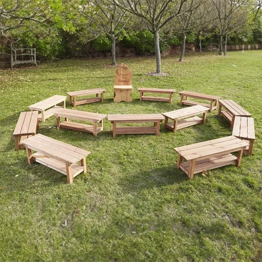 Class Set Of Benches - Set of 12