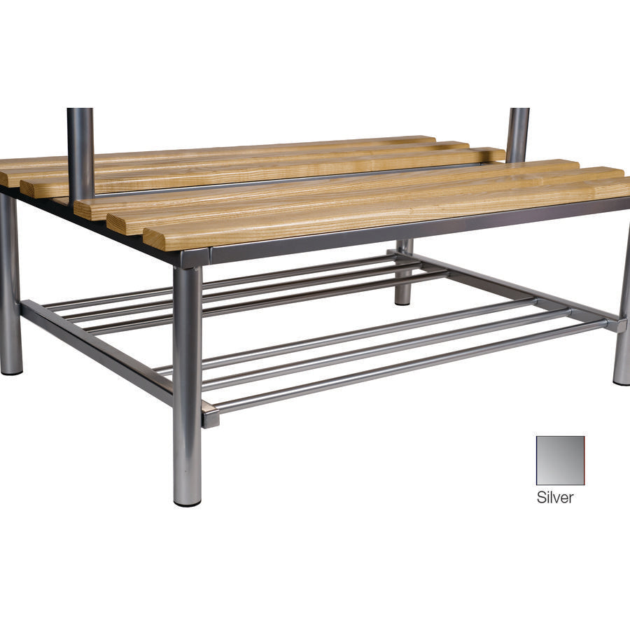 Club Duo Cloakroom Bench Shoe Rack