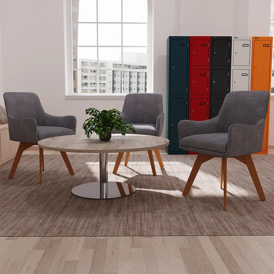 Carmen Wooden Leg Visitor Chair