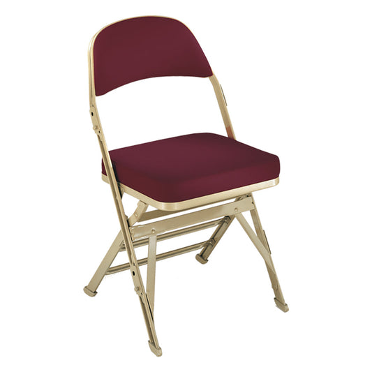Sandler 4400B B-Shape Folding Chair with a Manual Tip-Up Seat