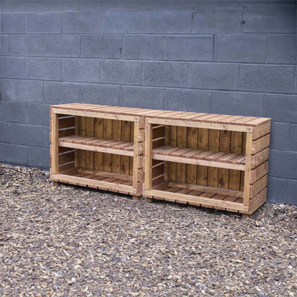 Simple Outdoor Shelving - Pack of 2