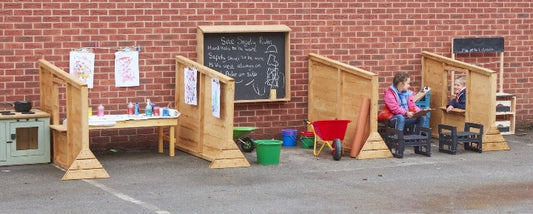 Playground Room Dividers (2 Windows, 2 Walls)