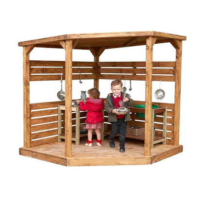 Roofed Stage Play Corner