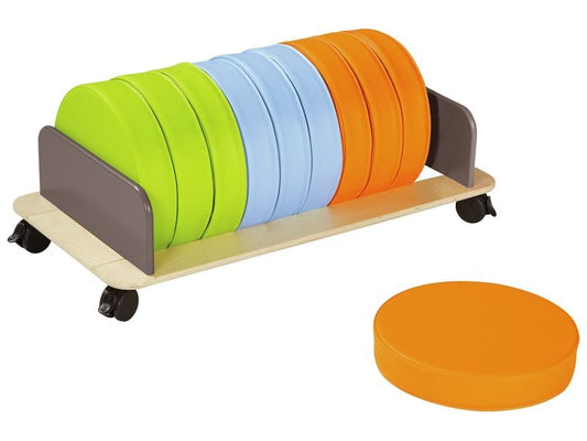 Maxi Pack: Horizontal Storage Set + 10 Discs Th: 7 Cm
