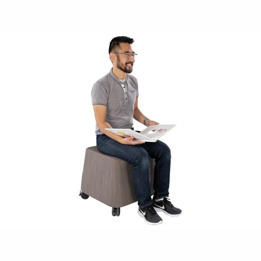 Pouffe On Castors