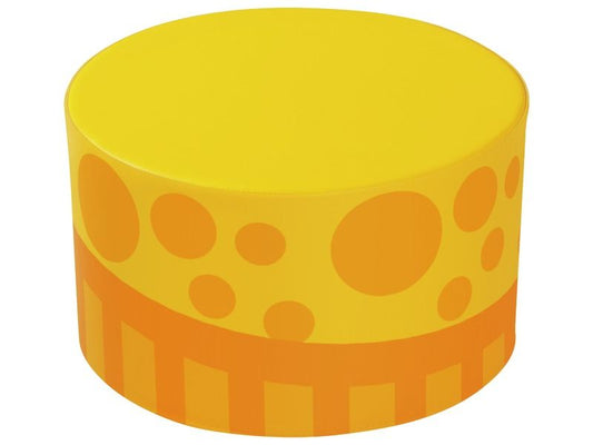 Graphic Decorative Pouffe