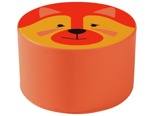 Wild Animal Decorative Pouffe Red Panda