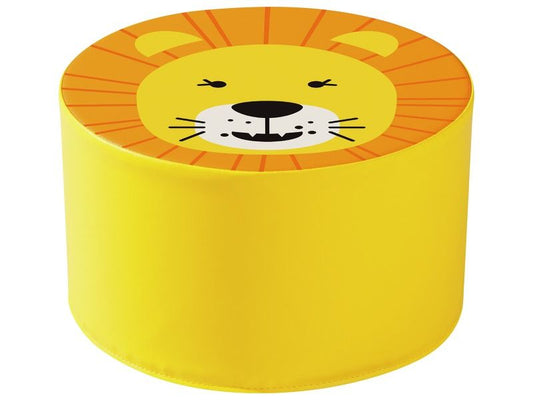 Wild Animal Decorative Pouffe Lion