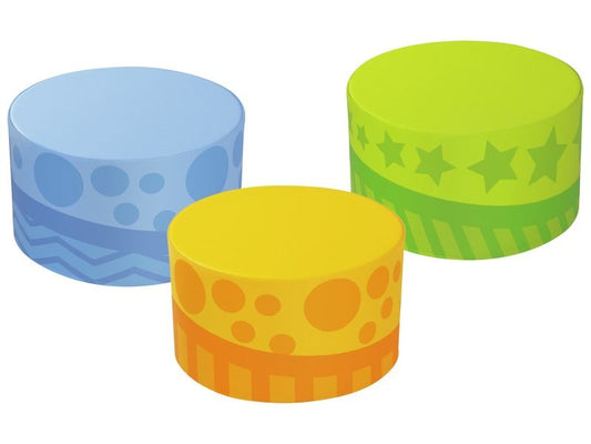 Graphic Decorative Pouffe Maxi Pack