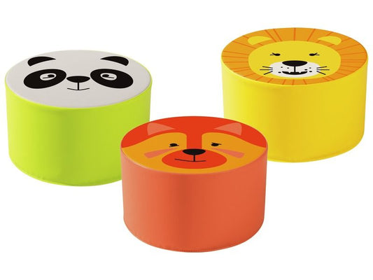 Wild Animals Decorative Pouffe Maxi Pack