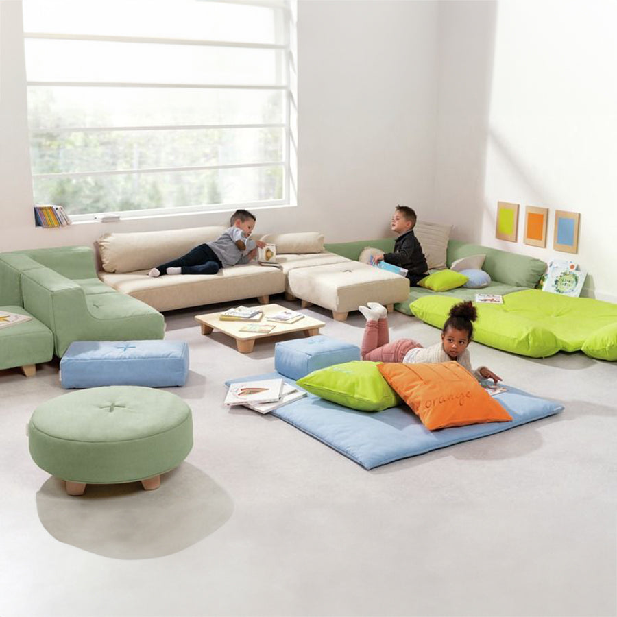 Small Rectangular Pouffe Cocoon Comfort