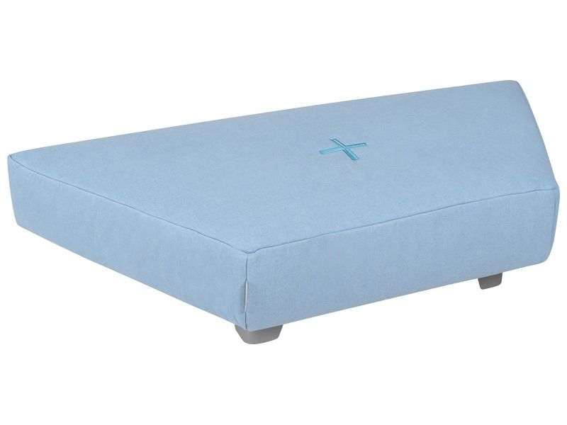 Trapezium Pouffe With Cocoon Comfort Metal Legs