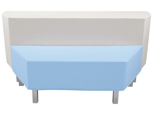 Delta Bench With Metal Legs