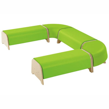 Bio-Sourced Silva Row Seating