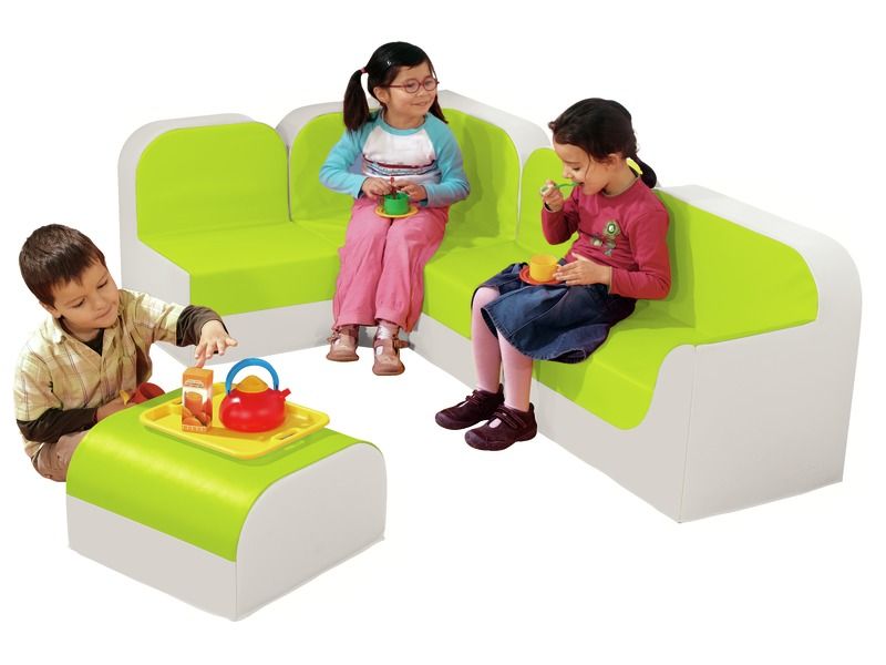 Large Corner Sofa Club Kit Height 32 Cm
