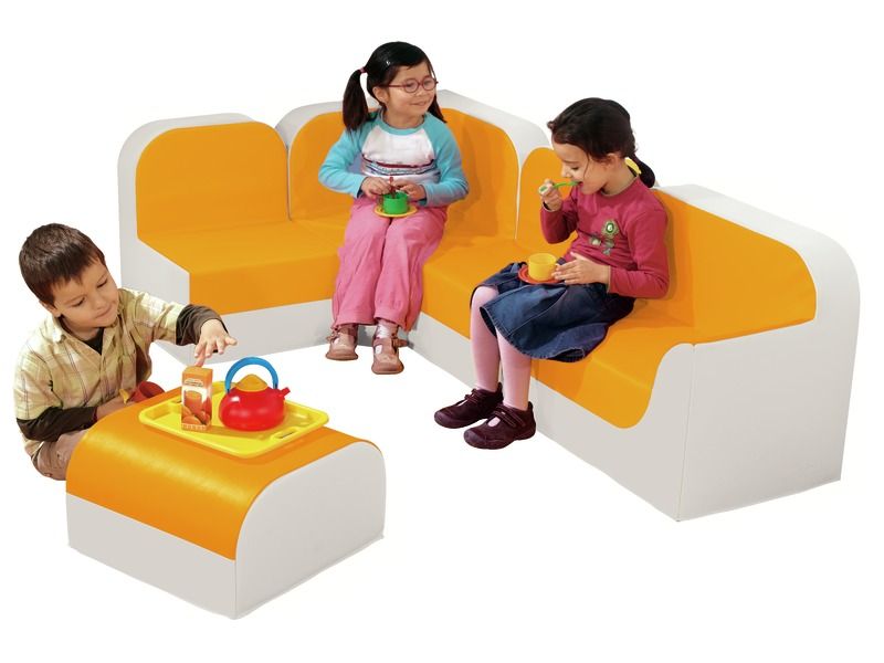 Large Corner Sofa Club Kit Height 32 Cm