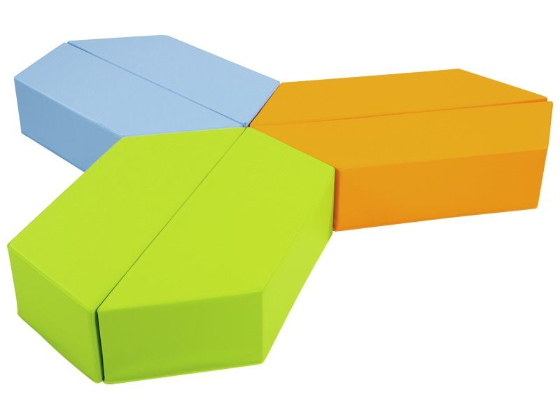 The Relaxation Centre Trapezium Pouffes Kit