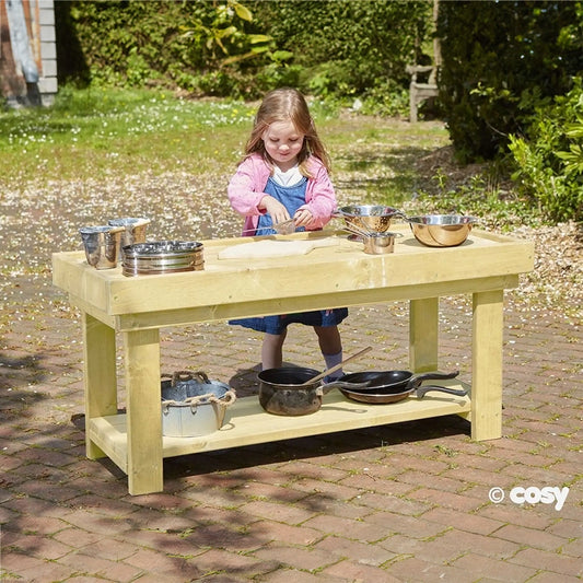 Sturdy Wooden Work Table
