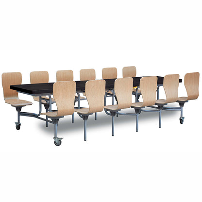 Primo Mobile Folding Dining Unit 12 Seat