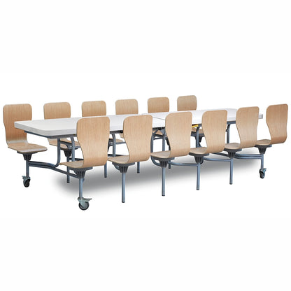 Primo Mobile Folding Dining Unit 12 Seat