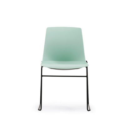 Arlo Shell Stacking Side Chair with Skid Frame
