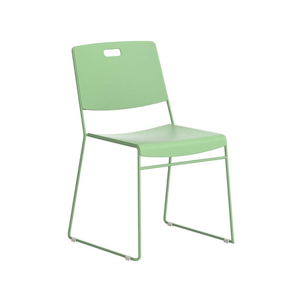 Arc High Density Stacking Chair Green