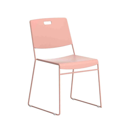 Arc High Density Stacking Chair Pink