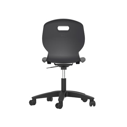 Arc Swivel Chair Anthracite back view