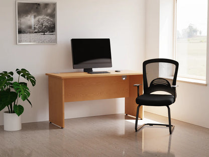 Impulse Panel End Rectangular Desk