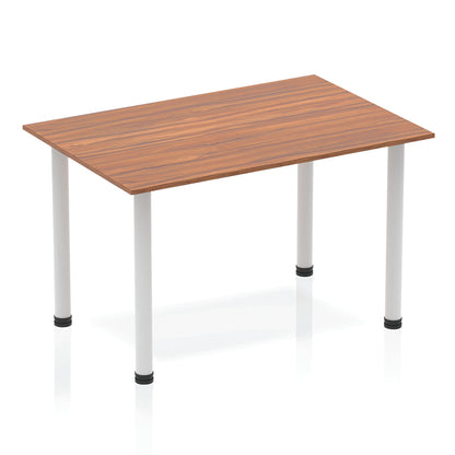Impulse Straight Table With Post Leg