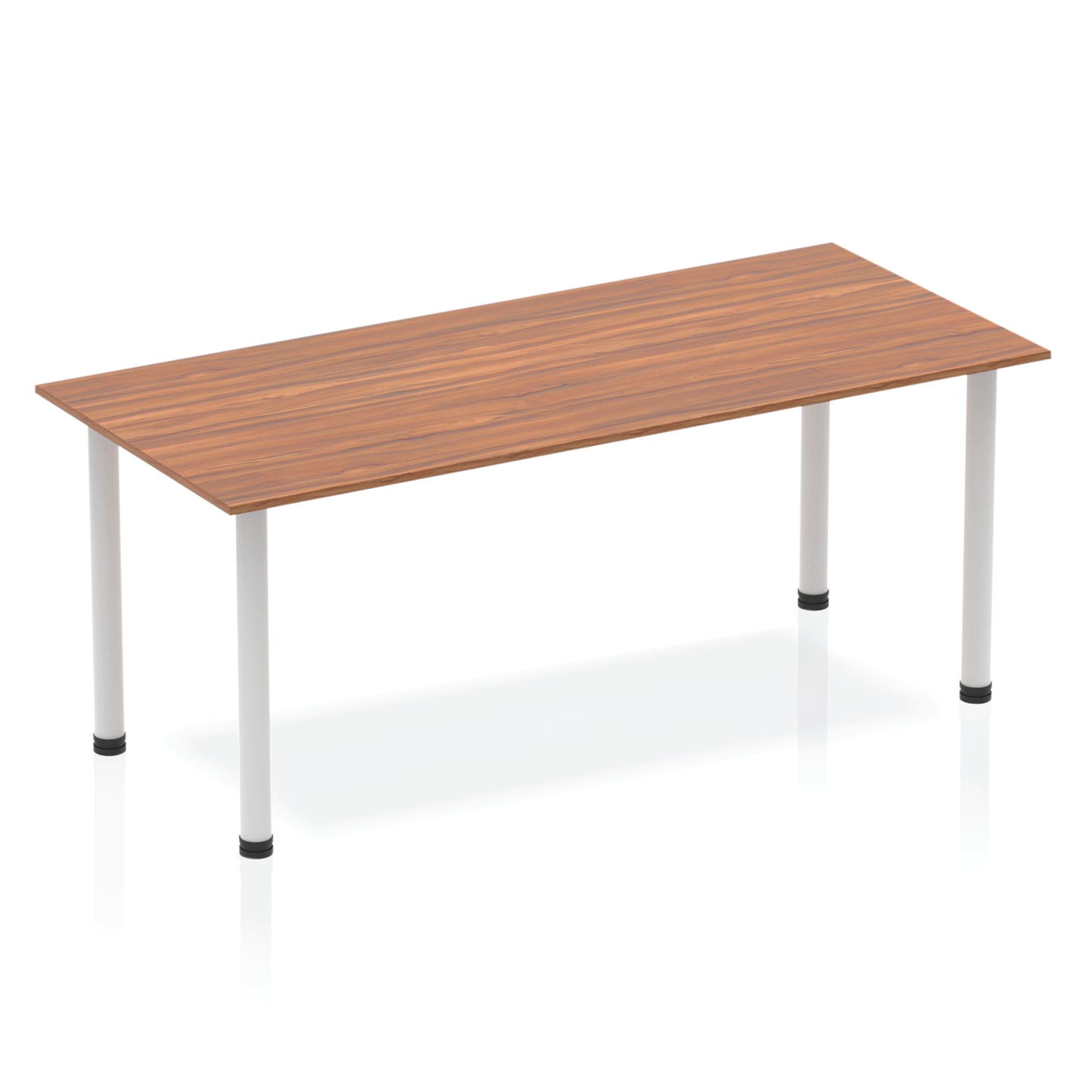 Impulse Straight Table With Post Leg